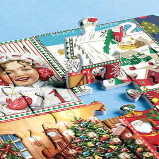 Sakerplus® Christmas Advent Calendar Jigsaw Puzzle 1000pcs