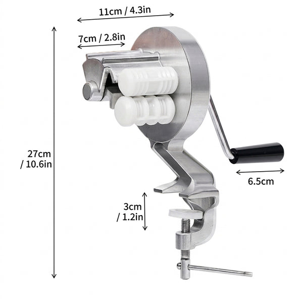 Sakerplus® Hand Crank Cavatelli Pasta Maker