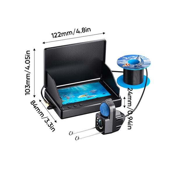 Sakerplus® Underwater Fishing Camera With Monitor