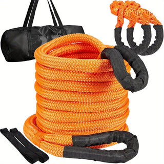 Sakerplus Kinetic Recovery Rope With Shackles