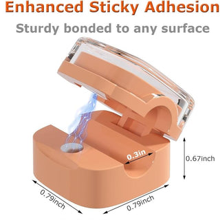 Organizador de escritorio con clips magnéticos para cables Sakerplus®