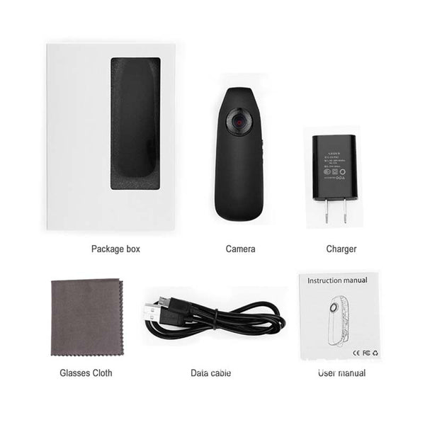 Mini cámara Saker con vídeo 1080P