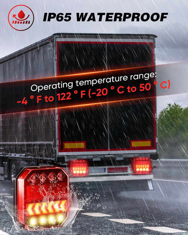 Sakerplus® Trailer Lights Wireless Upgrade 2.4GHz LED