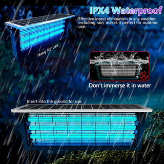 Sakerplus® Powerful Solar Outdoor Bug Zapper