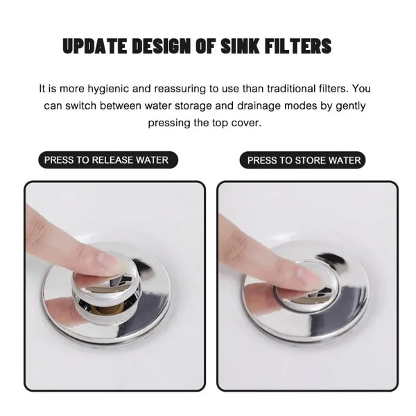 Filtro de drenaje de piso de acero inoxidable Saker 