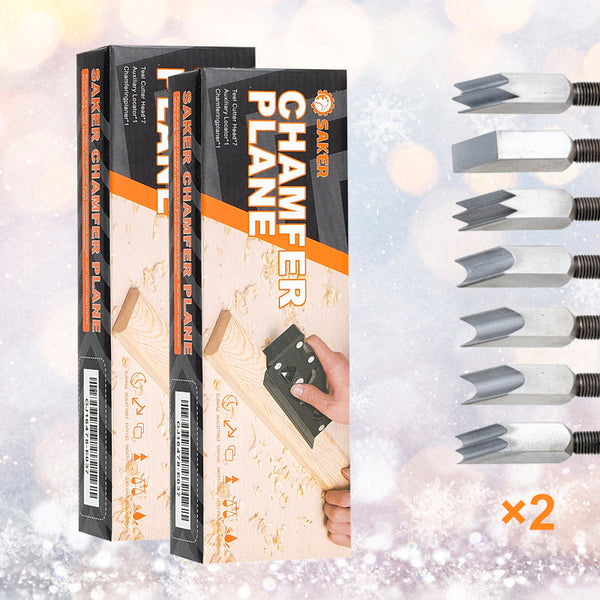 Woodworking Hand Tool for Precise Edges - SAKER® Chamfer Plane