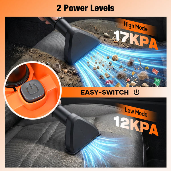 Sakerplus® Cordless Wet and Dry Shop Vacuum