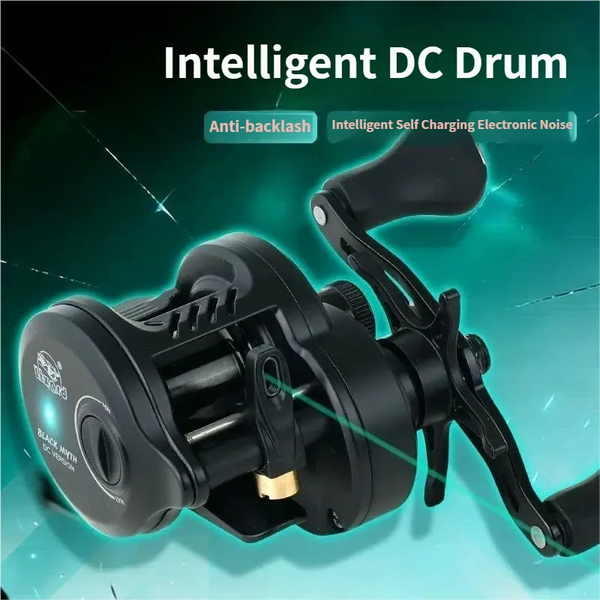 Sakerplus® Dark God DC Baitcasting Fishing Reel