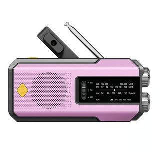 Sakerplus® Solar Hand Crank Emergency Weather Radio