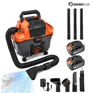 Sakerplus® Cordless Wet and Dry Shop Vacuum
