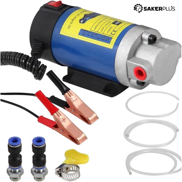 Sakerplus® Portable Electric Engine Oil Transfer Pump