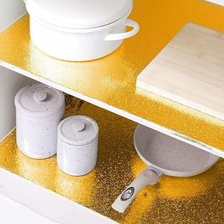 Sakerplus® Waterproof & Oil-Proof Orange Peel Aluminum Foil Contact Paper