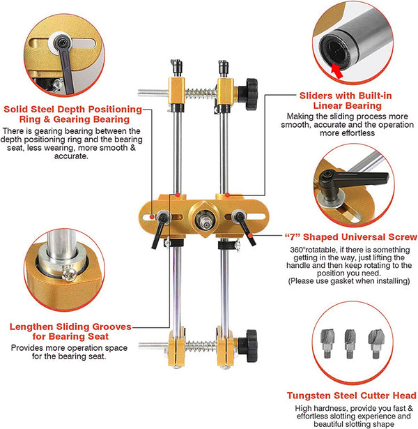 SAKER® Door Lock Hole Opener Kit