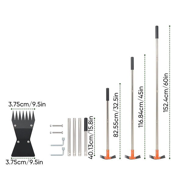 Sakerplus® 2-In-1 Garden Hoe And Weed Puller