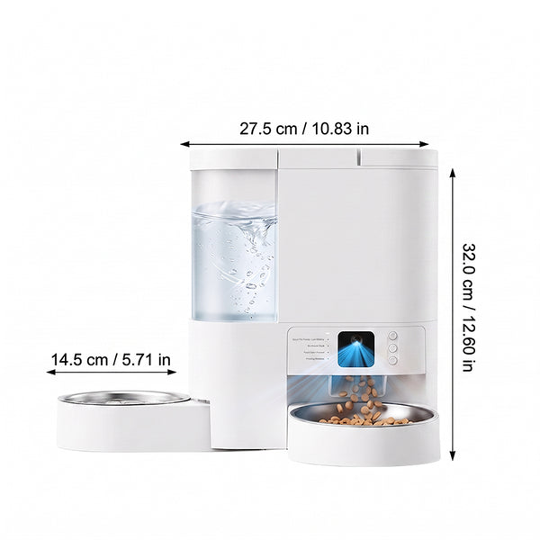 Sakerplus® Smart Automatic Pet Feeder Camera