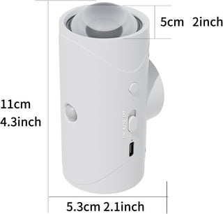 Magnetic Rechargeable Color-Changing Sconce with Smart Motion Sensor and Photosensitive Detection, RGB Ambient Wall Light with 7-Color Gradient Modes, 1500mAh Long-Lasting Battery