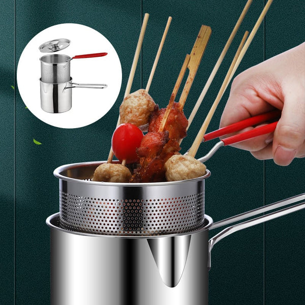 Sakerplus® Multifunctional 304 Stainless Steel Fryer