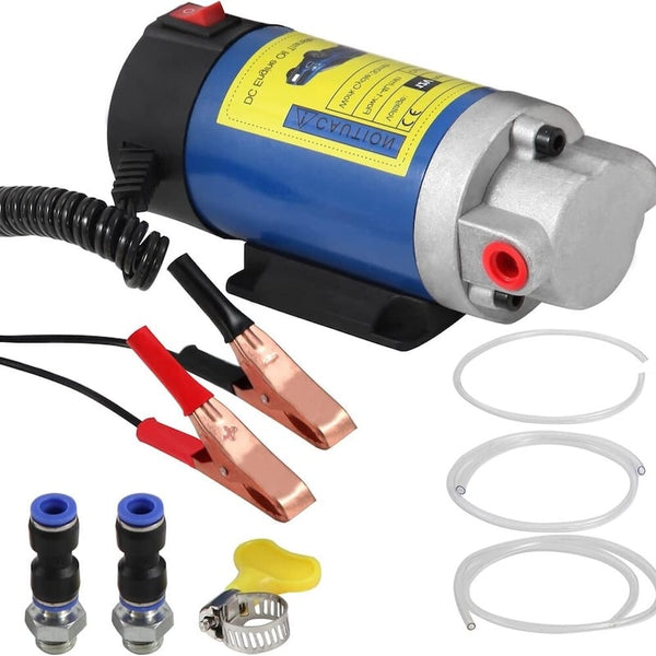 Sakerplus® Portable Electric Engine Oil Transfer Pump