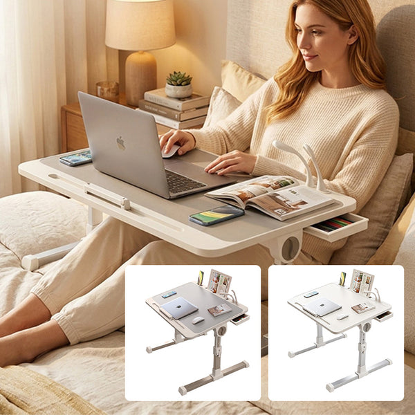 Sakerplus® Adjustable Lap Desk With Light