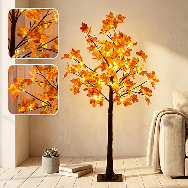 Sakerplus® 5FT 96LED Lighted Maple Tree Set