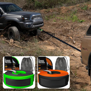 Sakerplus Heavy Duty Recovery Tow Strap