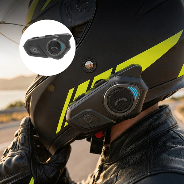 Sakerplus® Bluetooth Motorcycle Helmet Intercom System