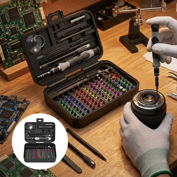 Sakerplus® 132-in-1 Micro Magnetic Screwdriver Set