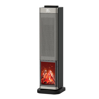 Sakerplus® Oscillating Electric Fireplace Tower Heater