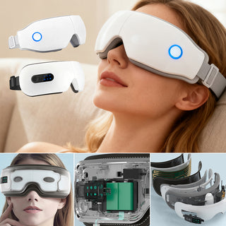 Sakerplus® Heated Eye Massager With Music