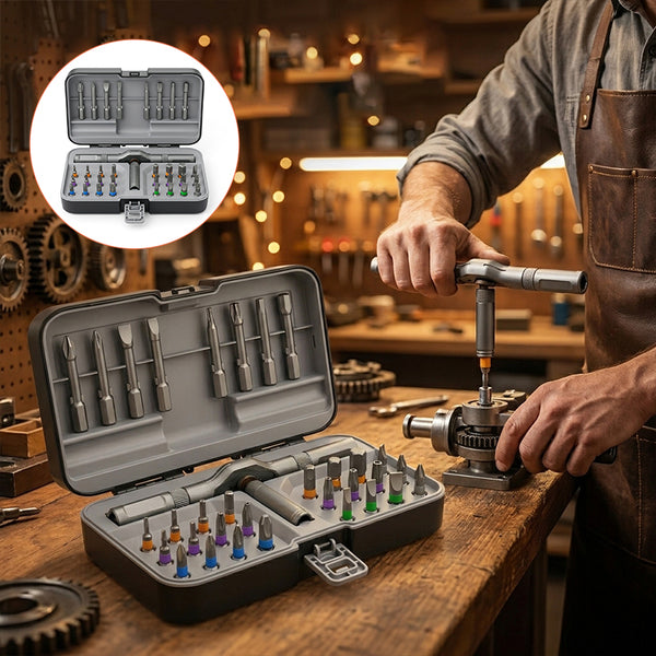 Sakerplus® Portable Precision Ratchet Driver Set