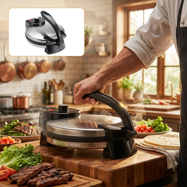 Sakerplus® Nonstick 10 Inch Electric Tortilla Maker