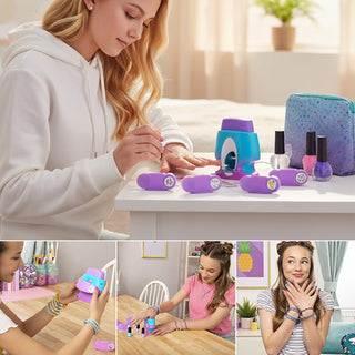 Sakerplus® Portable Nail Art Stamp Kit