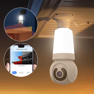Sakerplus Outdoor Light Bulb Security Camera
