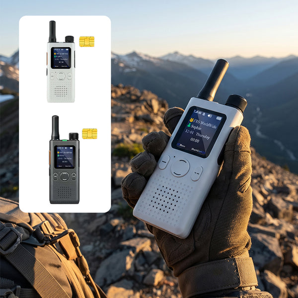 Sakerplus® Portable Long Range PoC Walkie Talkie