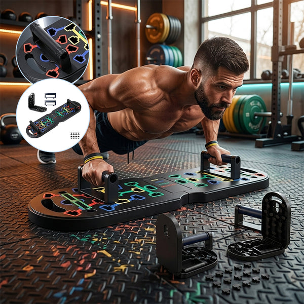 Sakerplus® Foldable Push Up Board Workout System