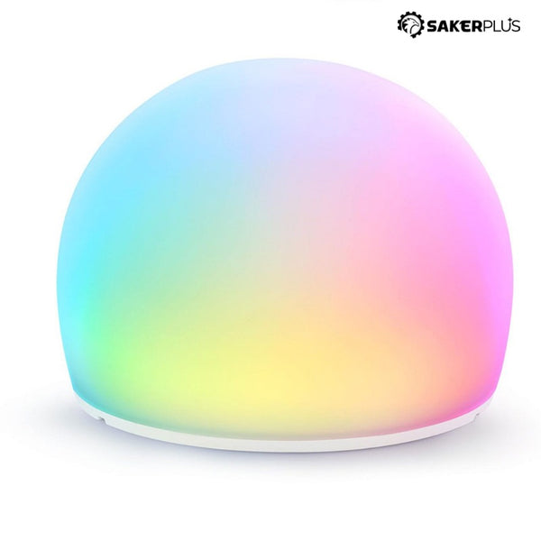 Sakerplus® Squishy Egg Multicolor Tap Night Light
