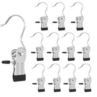 Sakerplus® Multipurpose Hanger Clips For Clothes