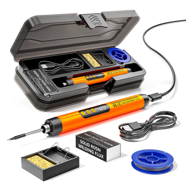 Sakerplus® Cordless Digital Mini Soldering Iron