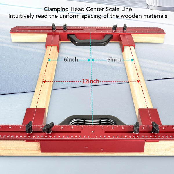 Sakerplus® Adjustable Aluminum Framing Layout Jig