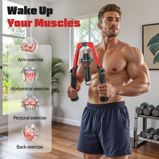 Sakerplus® Adjustable Hydraulic Arm Exerciser