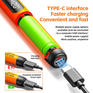 Sakerplus® Cordless Digital Mini Soldering Iron