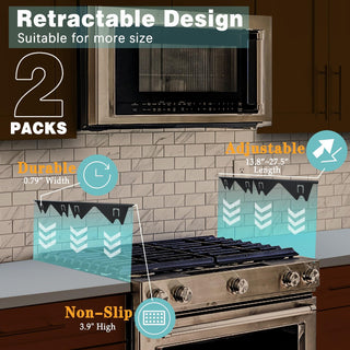 Sakerplus® Stove Gap Covers Stainless Steel