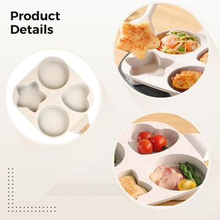 Sakerplus® Egg Pan Four Hole Breakfast Skillet