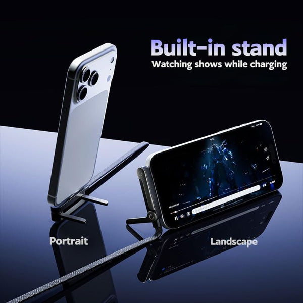 Soporte para cable USB C plano en ángulo recto Sakerplus®