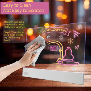 Sakerplus® LED Light Up Drawing Board