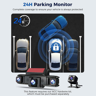 Sakerplus® 360 Front And Rear Dash Cam