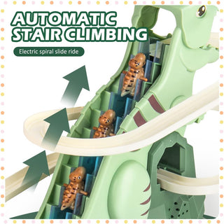 Sakerplus® Electric Dinosaur Climbing Slide Toy