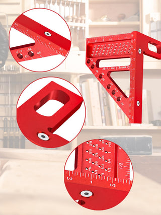 Sakerplus® 3D Multi Angle Carpenter Square Ruler
