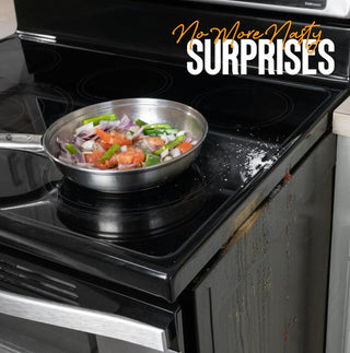 Sakerplus Stainless Steel Stove Gap Covers