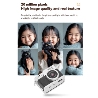 Sakerplus® Retro Keychain Mini Digital Camera